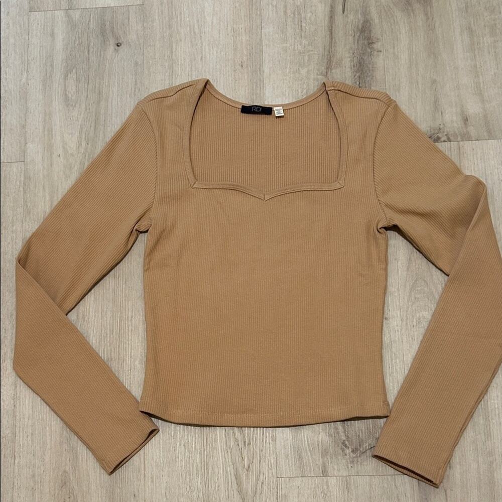 RDI Tan Long Sleeve Top